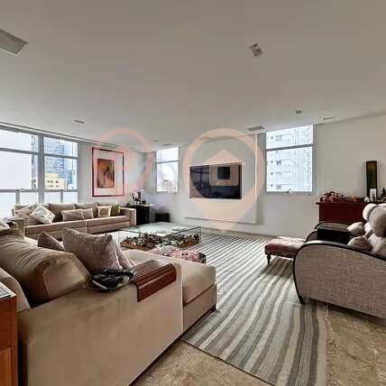 Apartamento andar à venda com 300m², 3 quartos e 2 vagas no Jardim Paulista - Lucle Imoveis