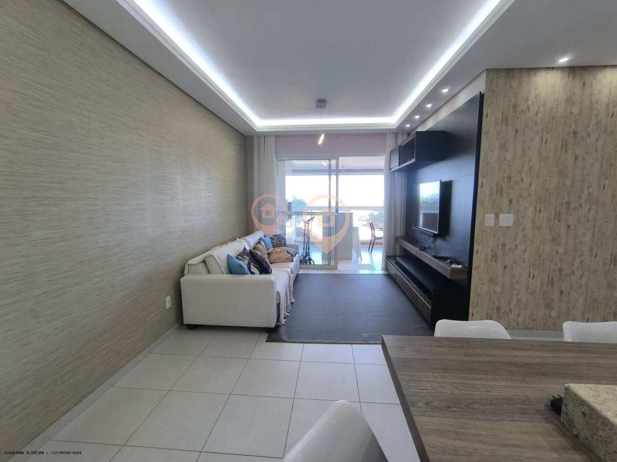 Apartamento de luxo à venda em Bertioga, Centro, com 3 quartos sendo 2 suítes, 101,66m² próximo á praia - Lucle Imoveis