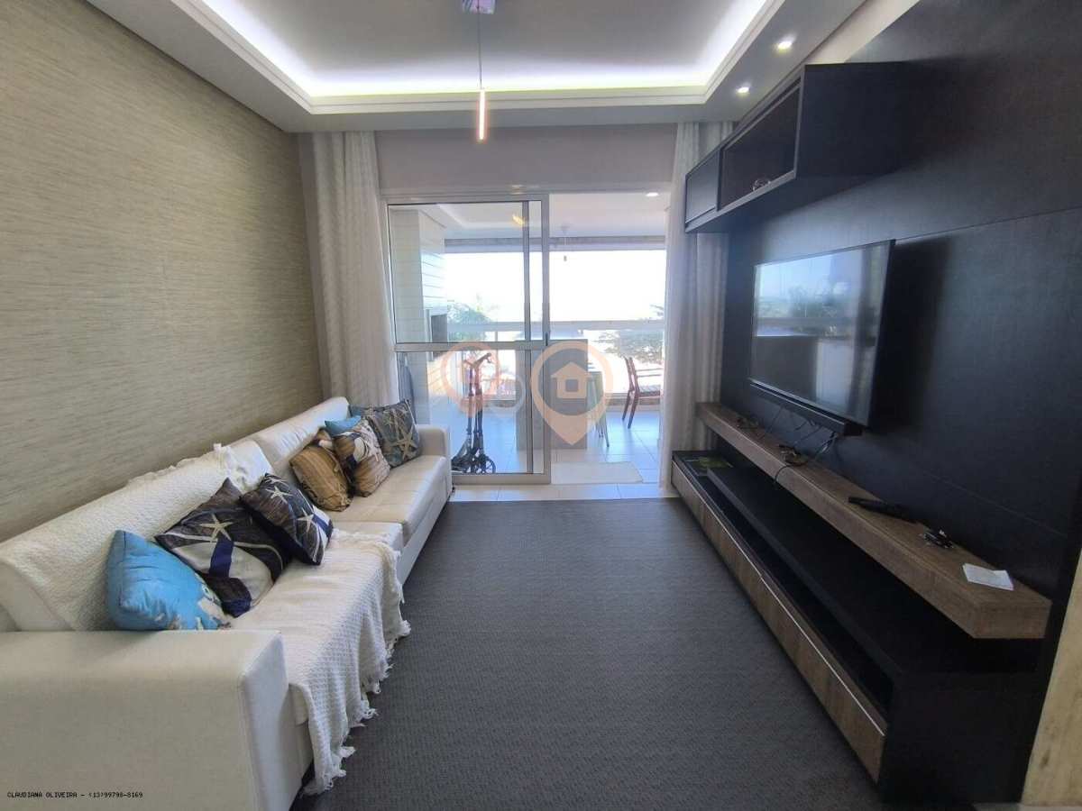 Apartamento de luxo à venda em Bertioga, Centro, com 3 quartos sendo 2 suítes, 101,66m² próximo á praia - Lucle Imoveis