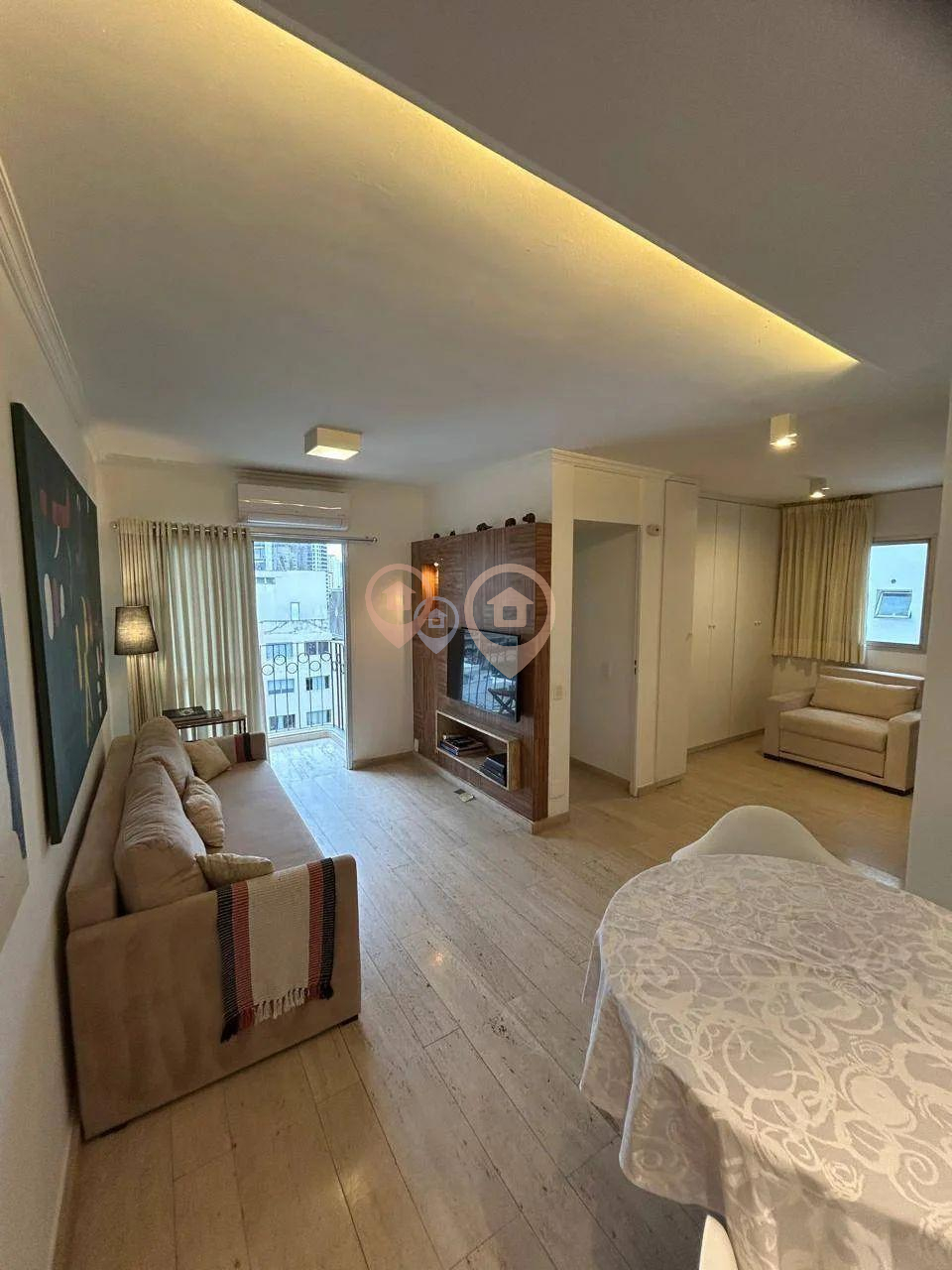 Apartamento para alugar mobiliado com 55m², 1 quarto , 1 vaga, Vila Olimpia - SP - Lucle Imoveis