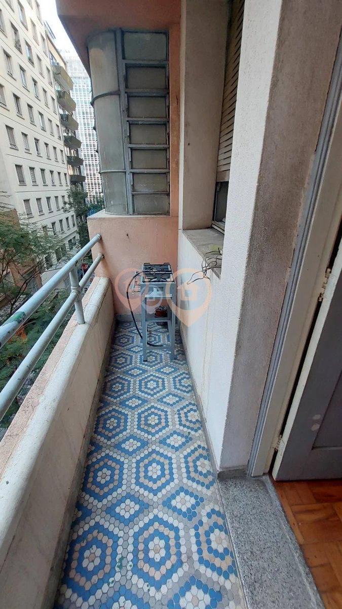 Kitnet à venda, no EDIFICIO BARTIRA em São Paulo, República, com 1 quarto, 35m² - Lucle Imoveis